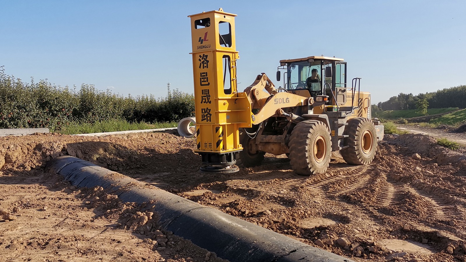 液壓夯實機 液壓夯實機